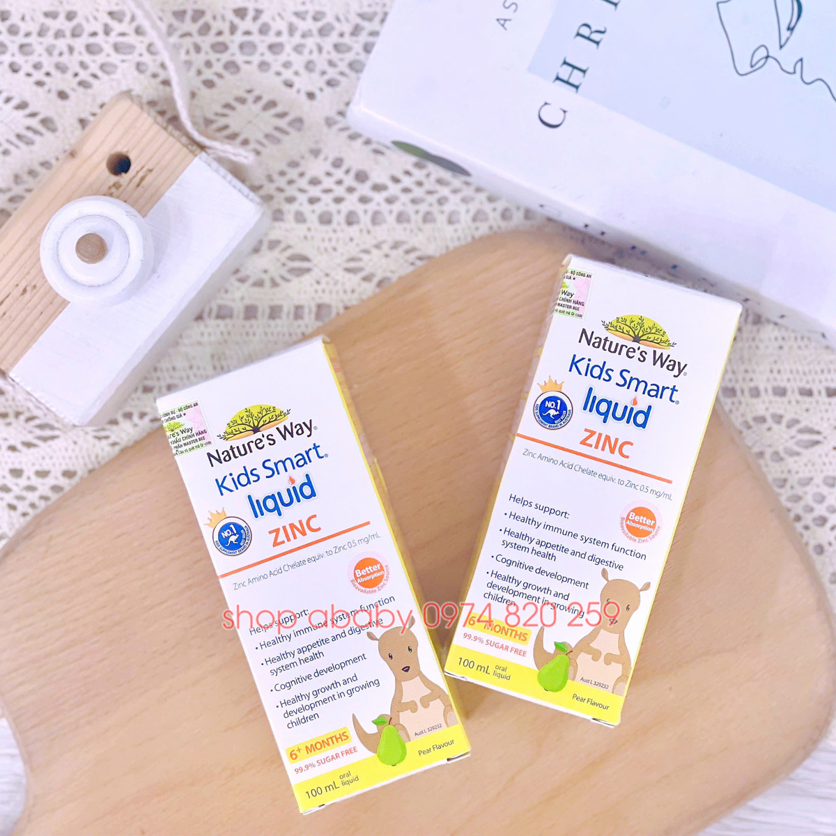 Siro bổ sung Kẽm Nature's Way 100ml (6m+)