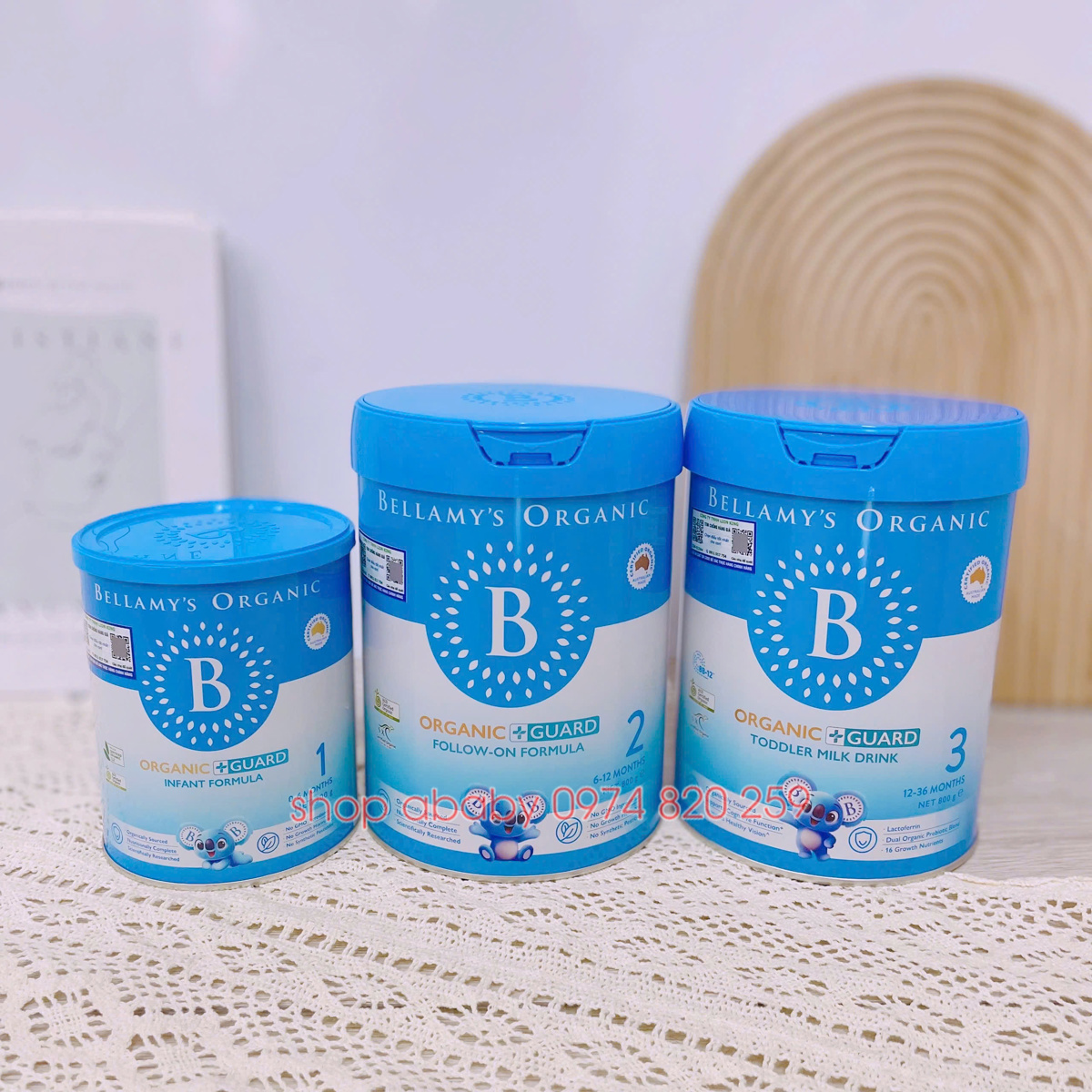Sữa Bellamy's Organic Guard Lactoferrin 