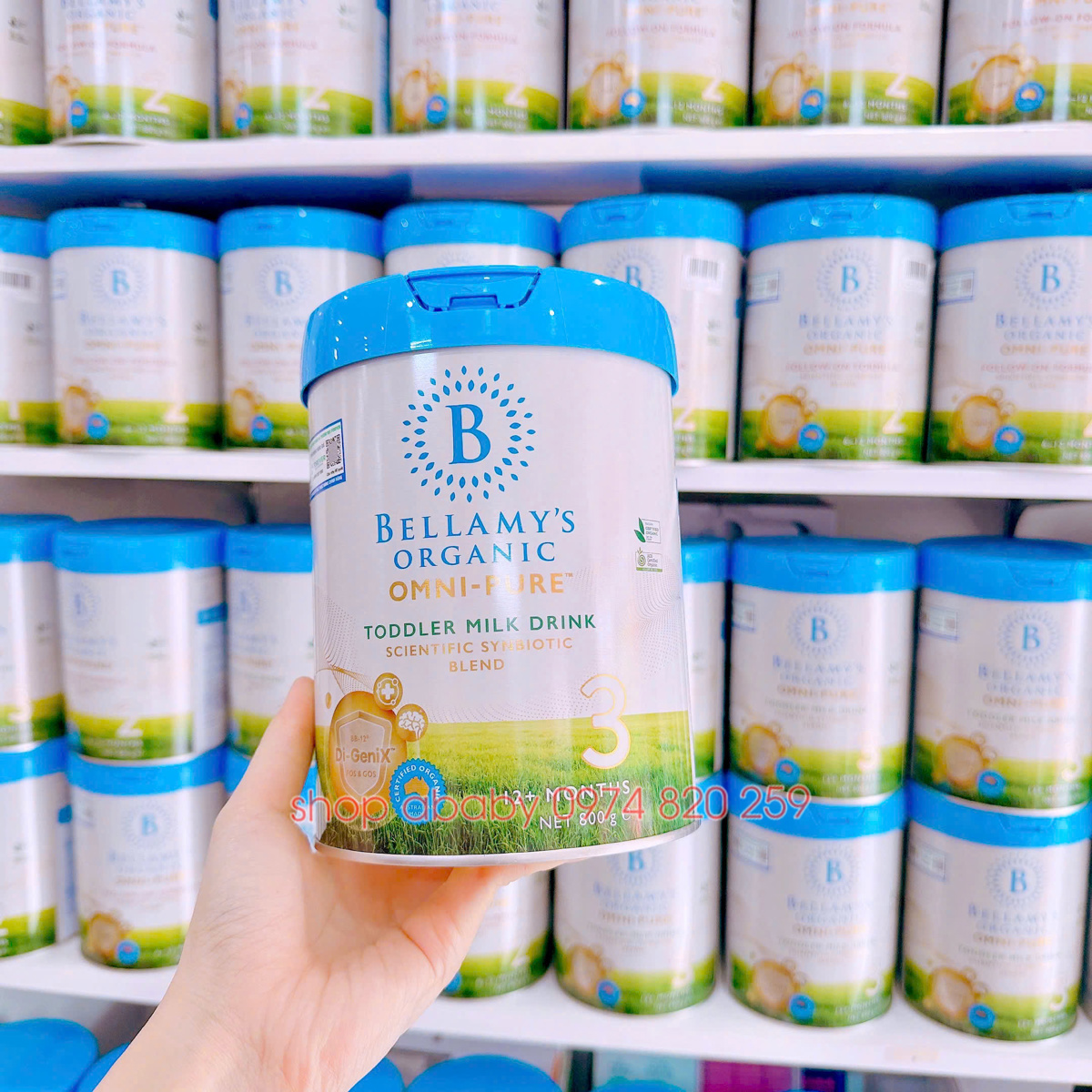 Sữa Bellamy's Organic Synbiotic Omni-Pure 800g | shop ababy - Cửa
