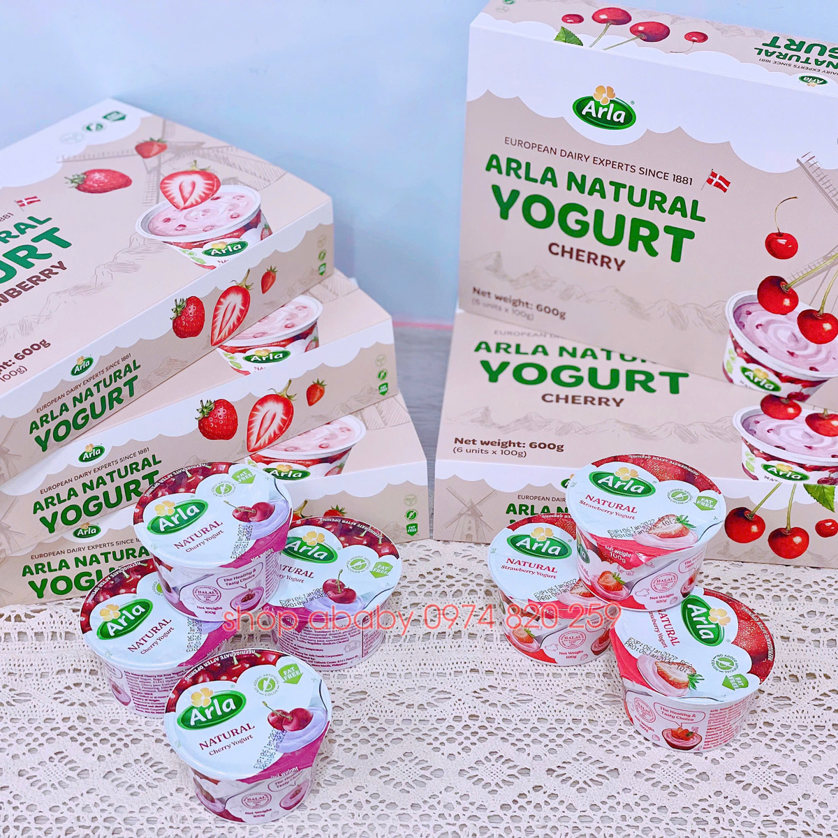 Sữa chua Arla ( 1y+)