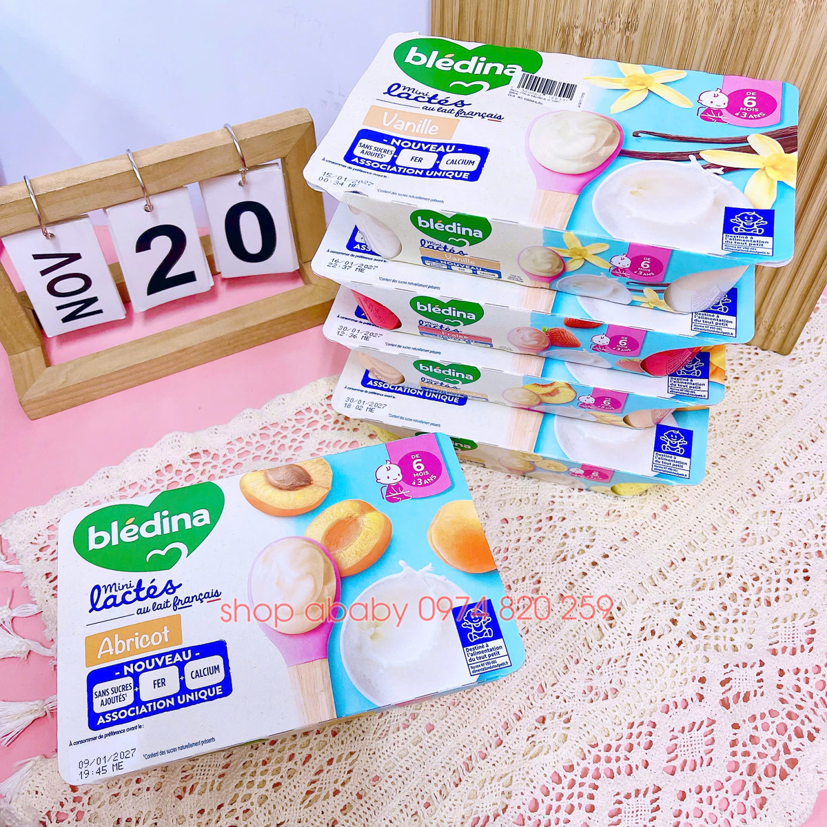 Sữa chua bledina 6m+ 