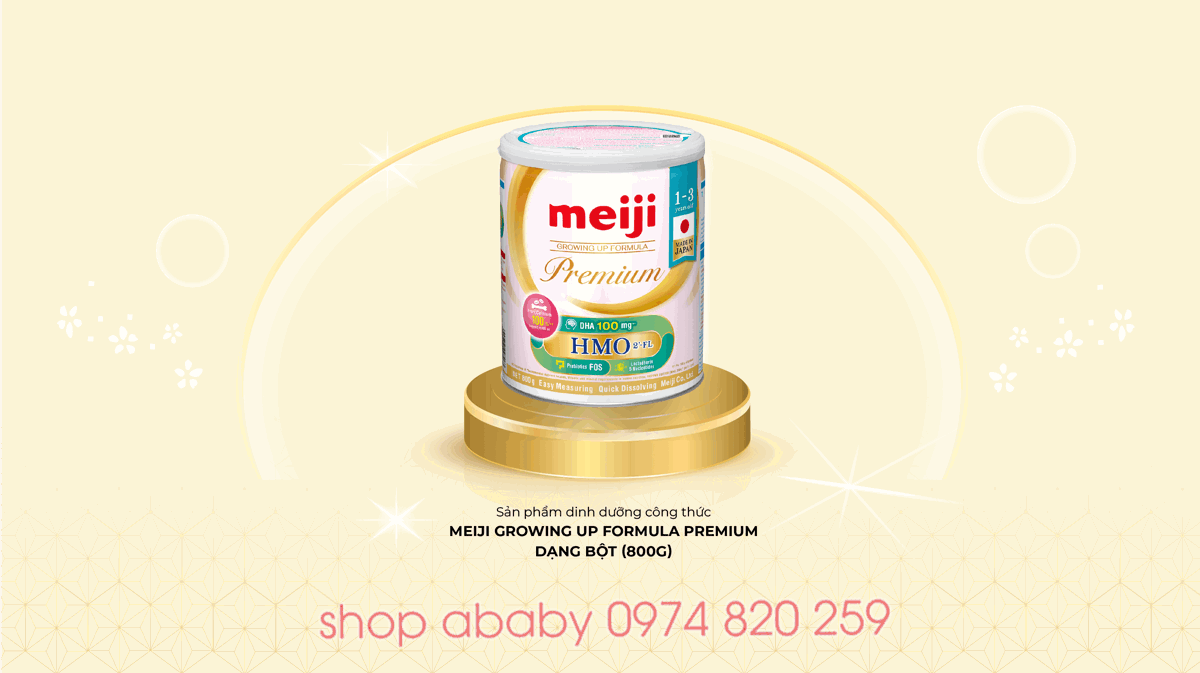 Sữa Meiji Premium HMO