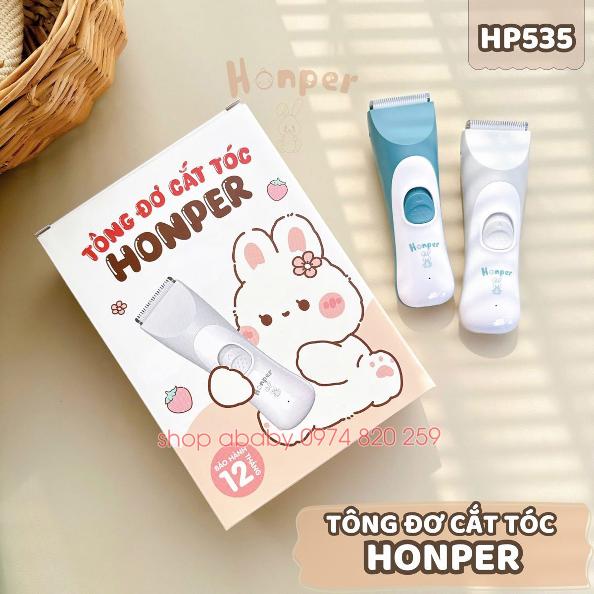 Tông đơ cắt tóc Honper HP535