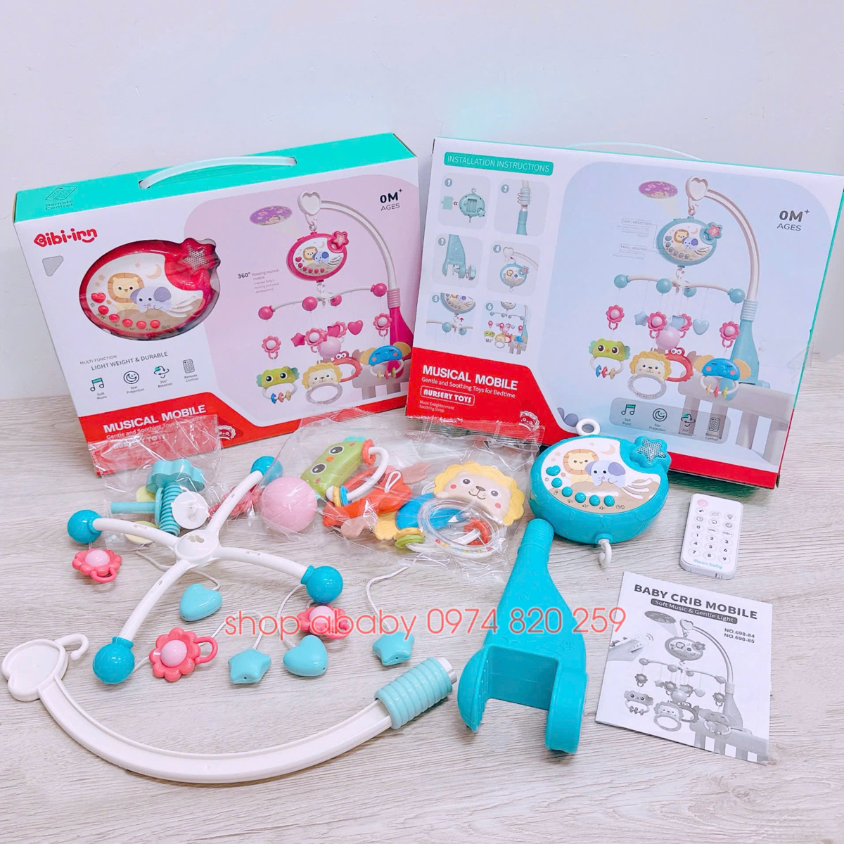 Treo nôi có điều khiển 698-85