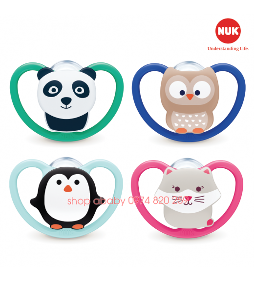 Ty giả silicon NUK Space NU318