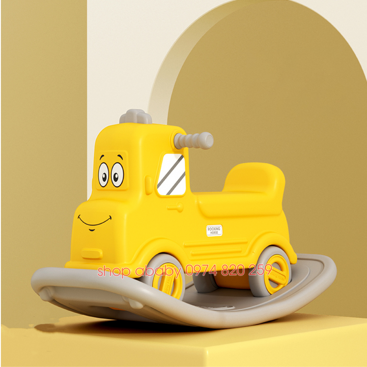 Xe chòi ô tô bập bênh 013