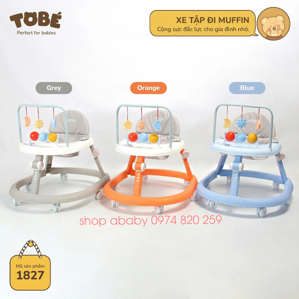 Xe tập đi Muffin