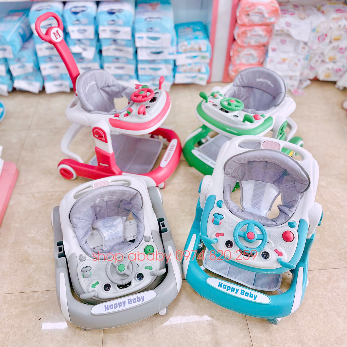 Xe tròn tập đi 611DT